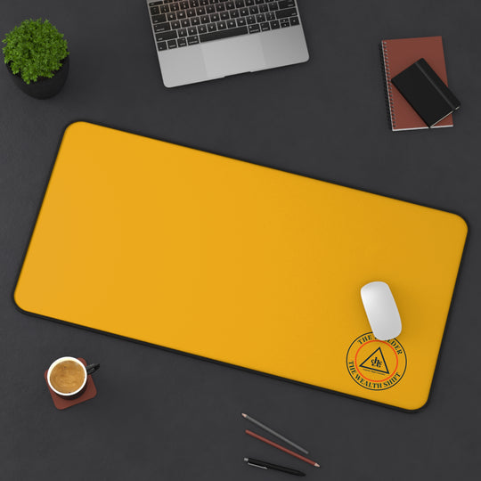 CHO Biz Golden Workspace Desk Mat