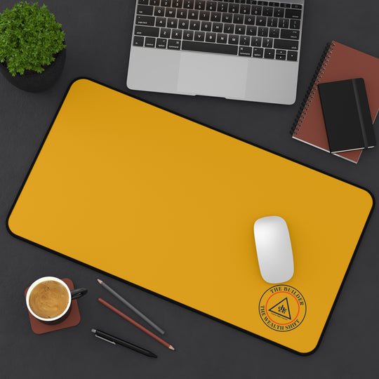 CHO Biz Golden Workspace Desk Mat