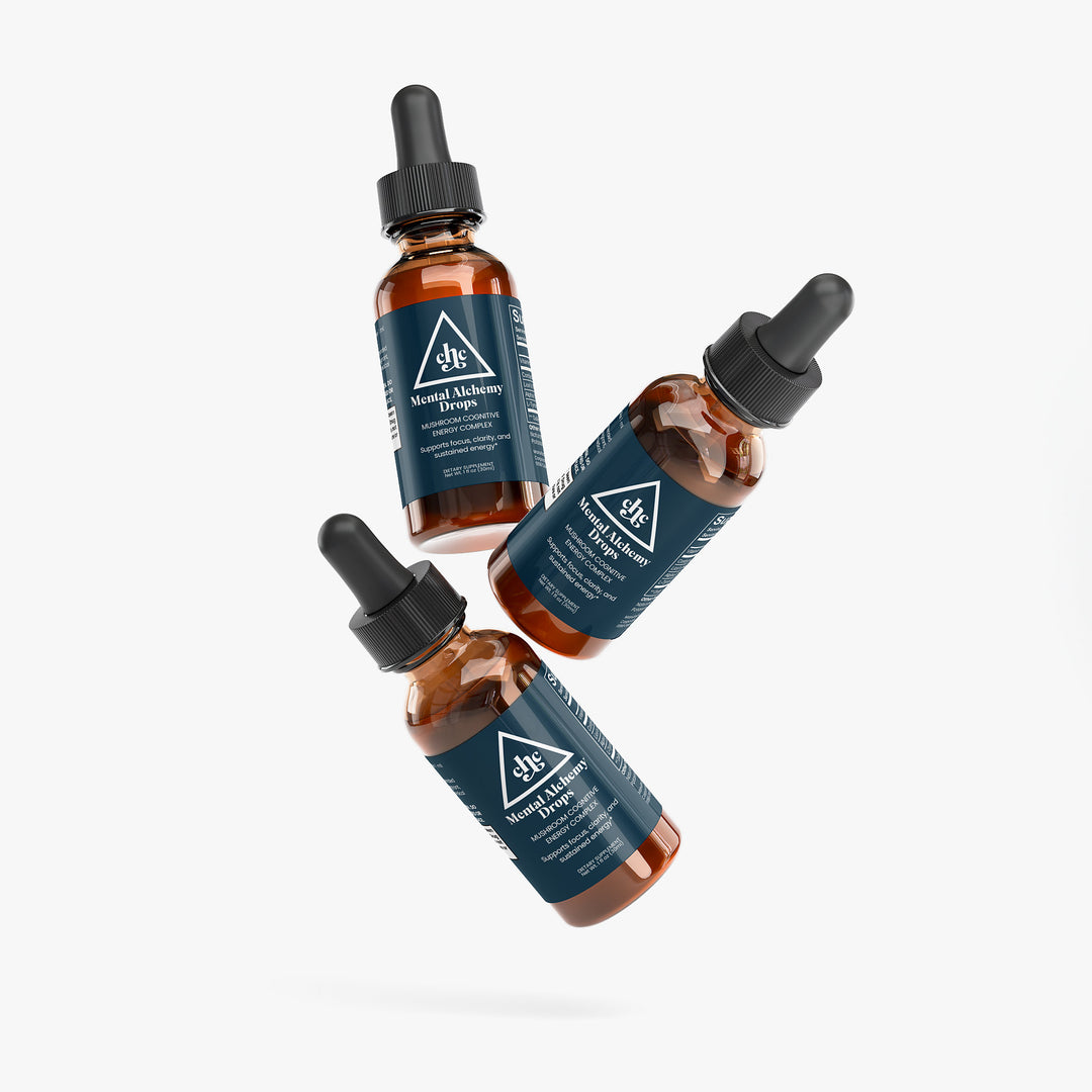 Mental Alchemy Drops - Mushroom &amp; Nootropic Extract