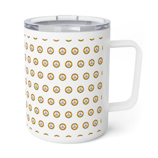 CHO Biz Logo Pattern Travel Mug, 10oz