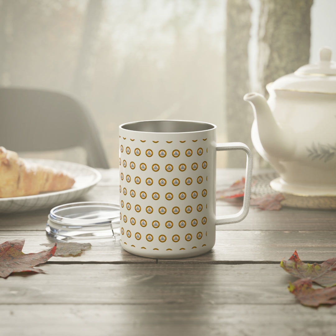 CHO Biz Logo Pattern Travel Mug, 10oz