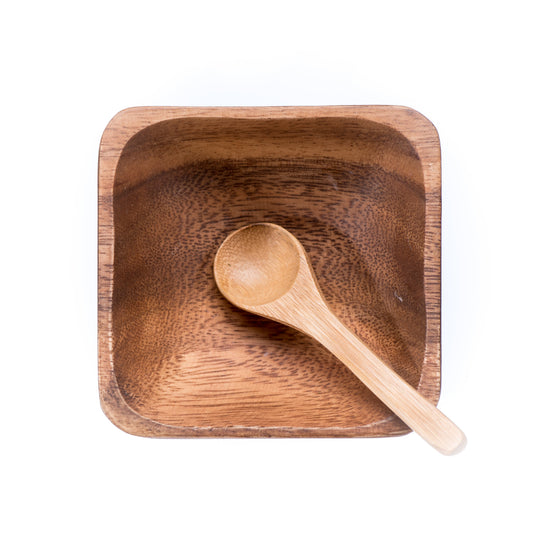 Facial Bowl &amp; Spoon – Eco-Friendly Ayurvedic Skincare Set 🌿