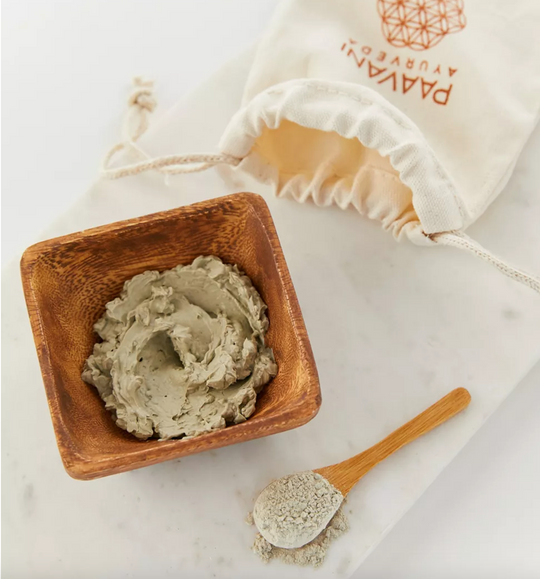 Facial Bowl &amp; Spoon – Eco-Friendly Ayurvedic Skincare Set 🌿