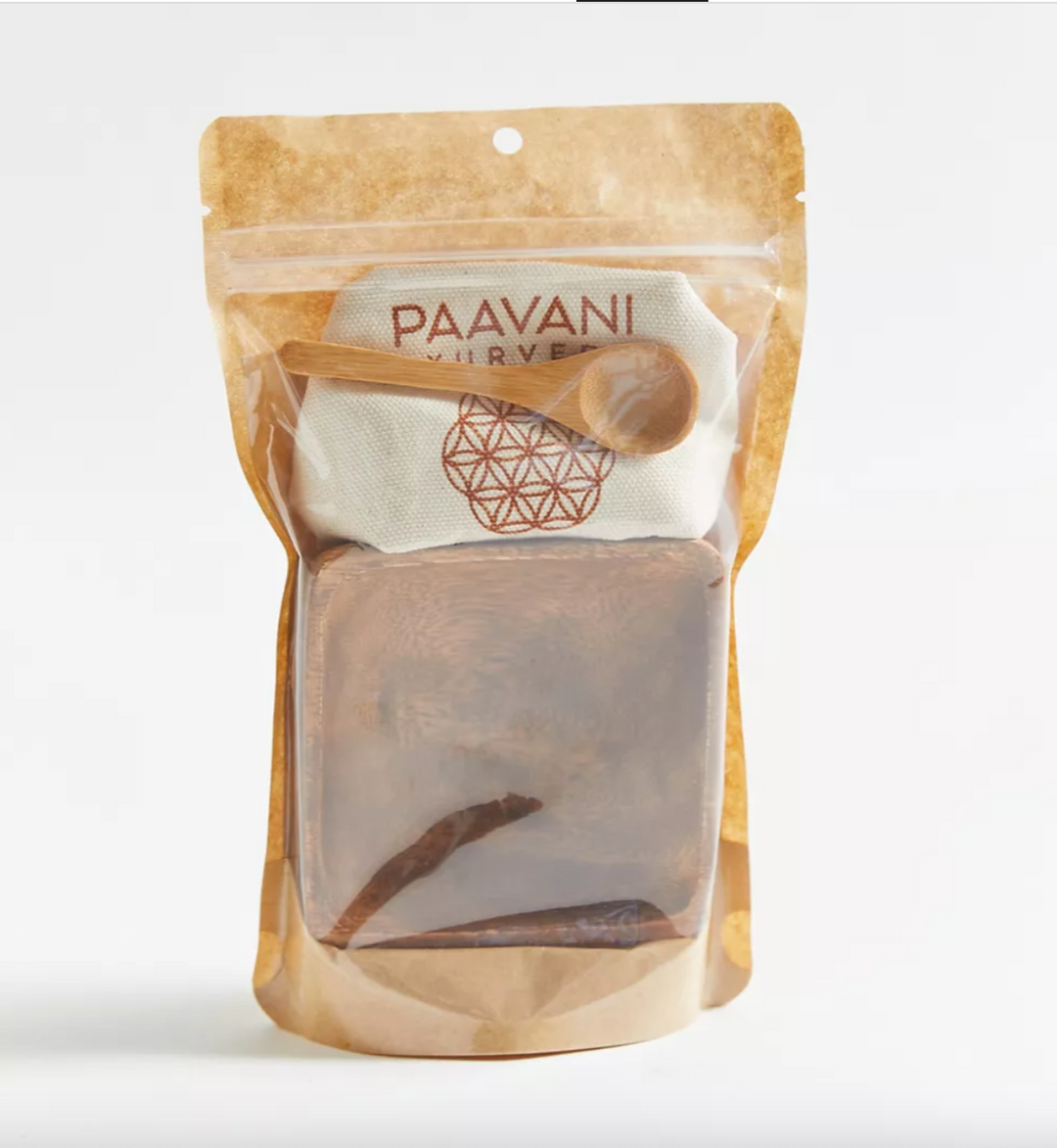 Facial Bowl &amp; Spoon – Eco-Friendly Ayurvedic Skincare Set 🌿