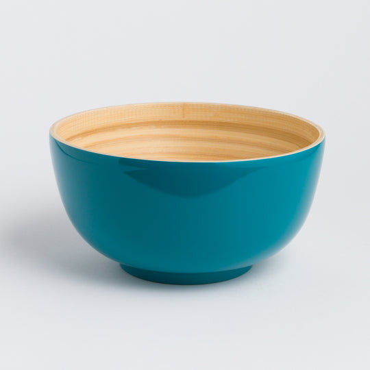 TCHON Large Bamboo Salad Bowl – Sustainable Artisan Serveware 🌿