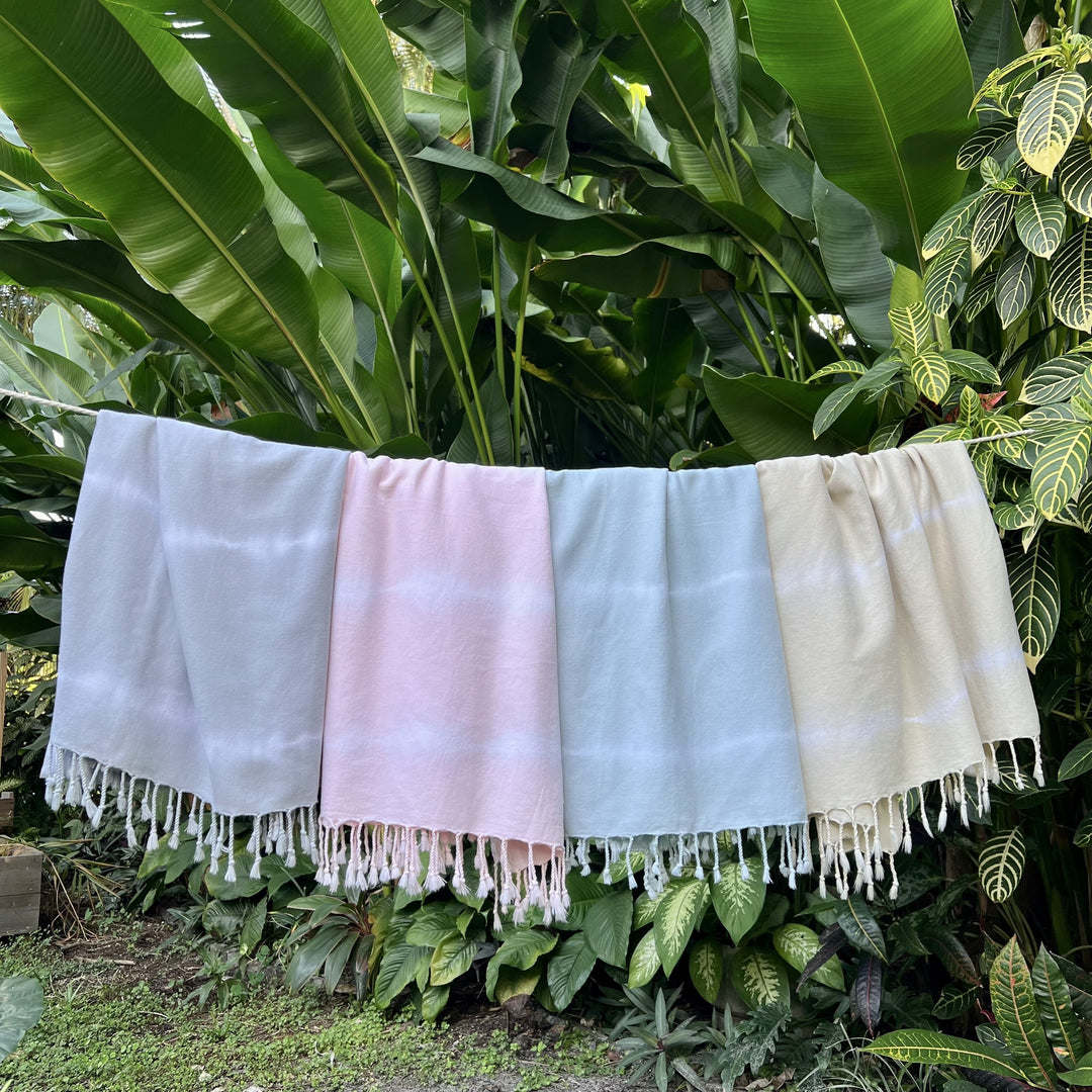 Ocean Tie-Dye Turkish Beach Towel